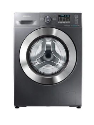 Samsung Wf70F5E2W4X 7Kg Load, 1400 Spin Washing Machine With Ecobubble&Trade; Technology - Inox